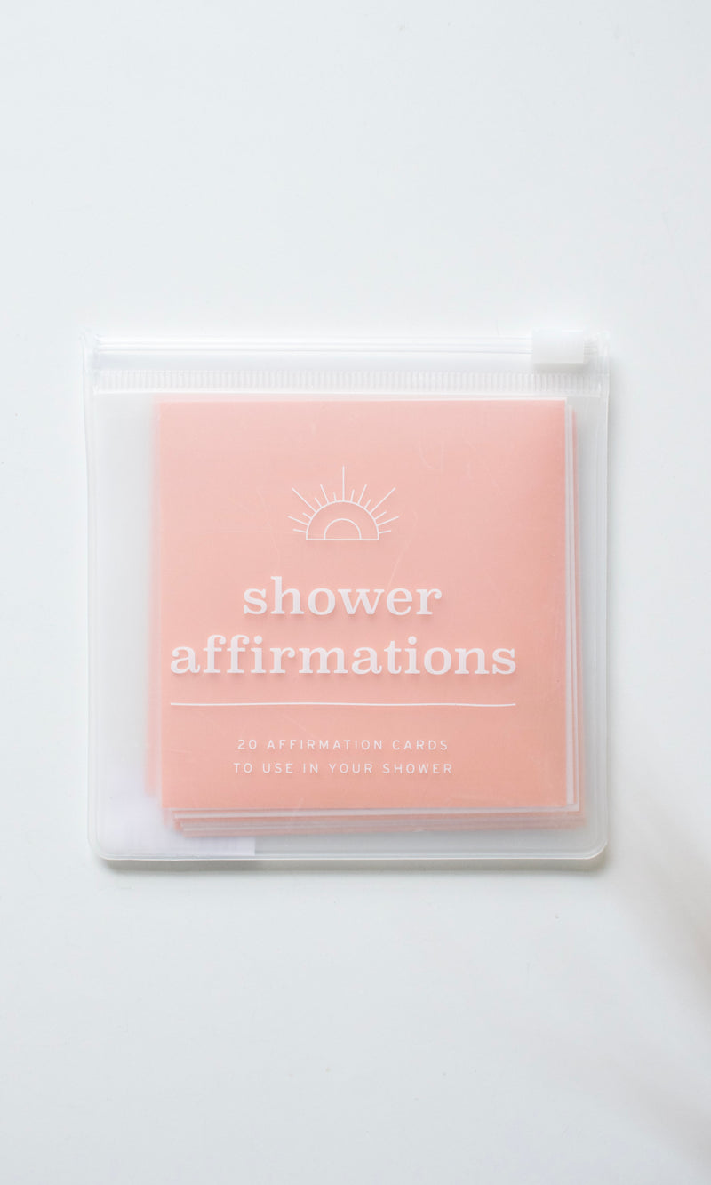 shower affirmation cards- regular