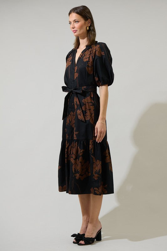 Celine Floral Wynette Dress