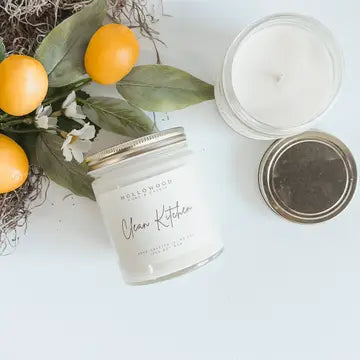 clean kitchen candle 8oz