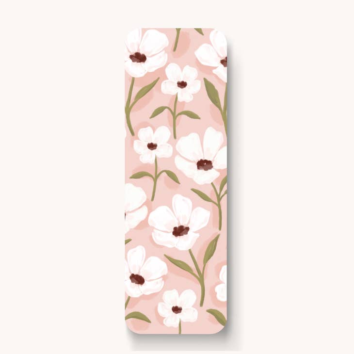White Anemone Bookmark