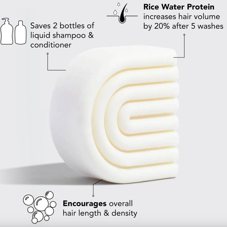 Rice Water Protein Conditioner Bar For Hair Growth
