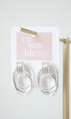 dangle knot earrings