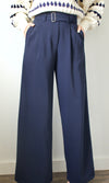 camila cole wide leg belted pants