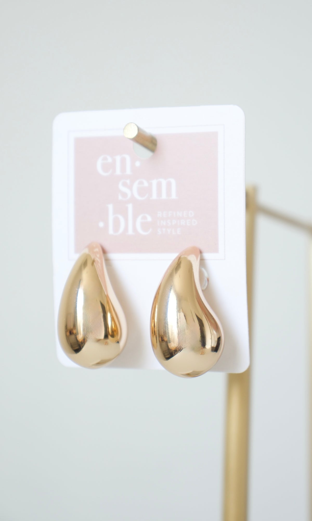 large teardrop earrings