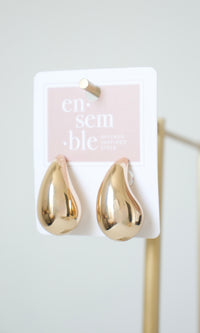 large teardrop earrings