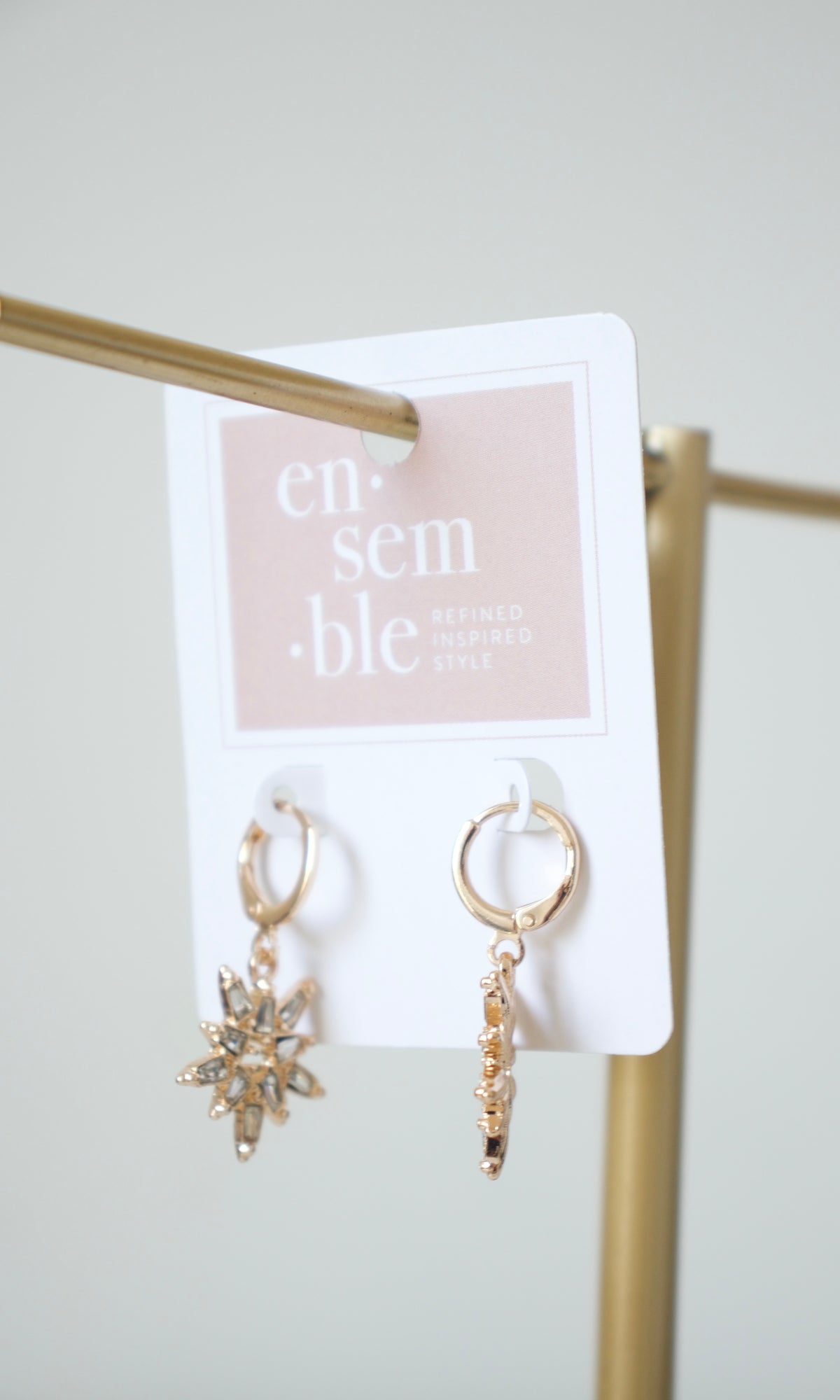 star charm earrings