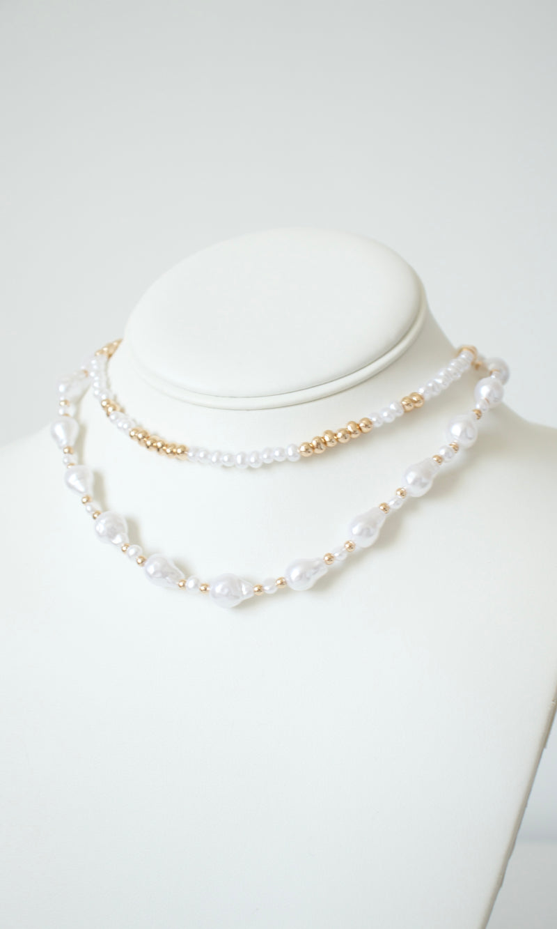 pearl necklace set