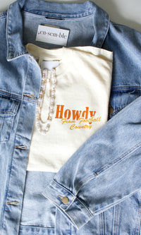 howdy football tee