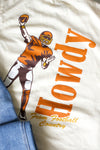 howdy football tee