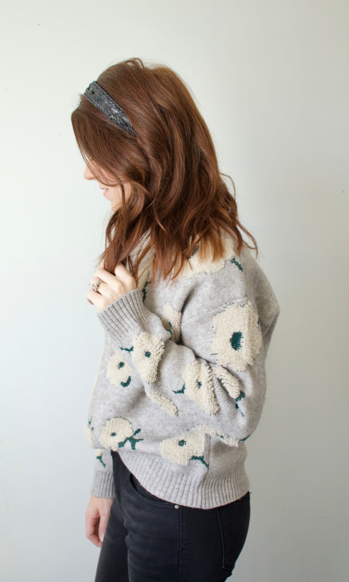 flower cloud sweater