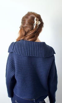 sailor collar sweater