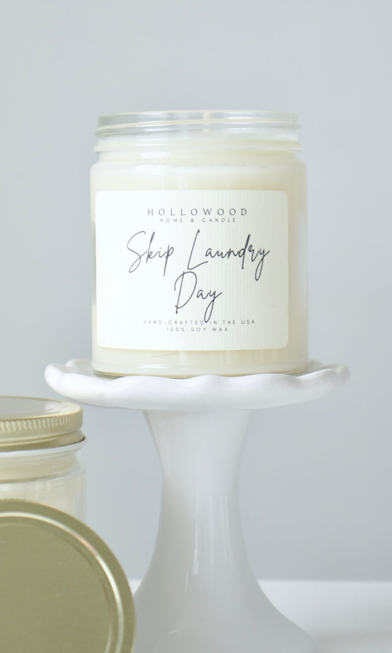 skip laundry day candle 8oz