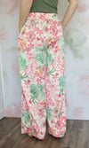 mango hibiscus wide leg pants