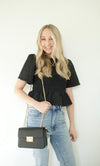 Rachel Plush Chain Strap Crossbody