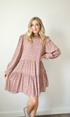 dainty paisley swing dress