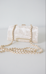 Sue Velvet Wallet Pouch Crossbody