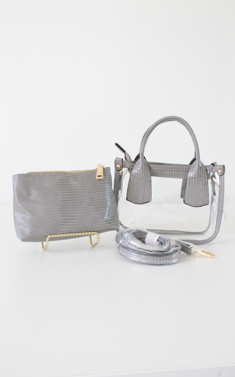 Stacy Clear Satchel
