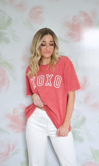XOXO Oversized Graphic Tee