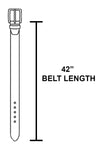 hoop buckle braided belt
