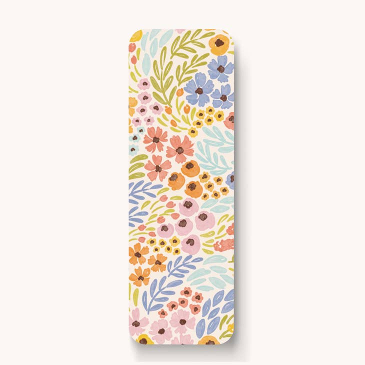 Pastel Wildflower Bookmark