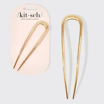 metal french hair pin