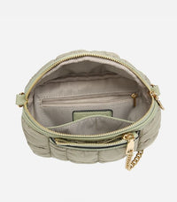 mabel quilted nylon belt bag