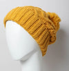 winter resort cable knit beanie