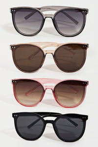 round fashion sunglasses