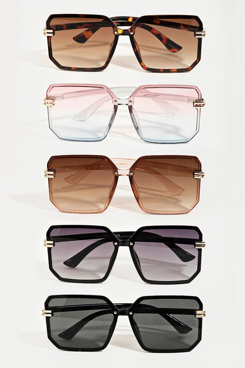 square frame sunglasses
