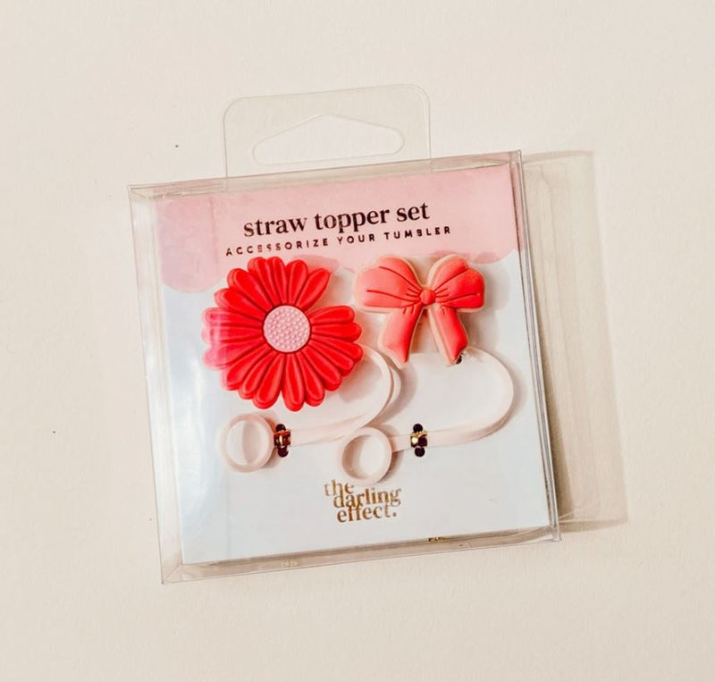 straw topper set