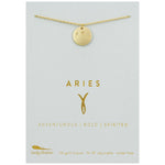 Zodiac Necklace - Round