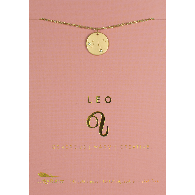 Zodiac Necklace - Round